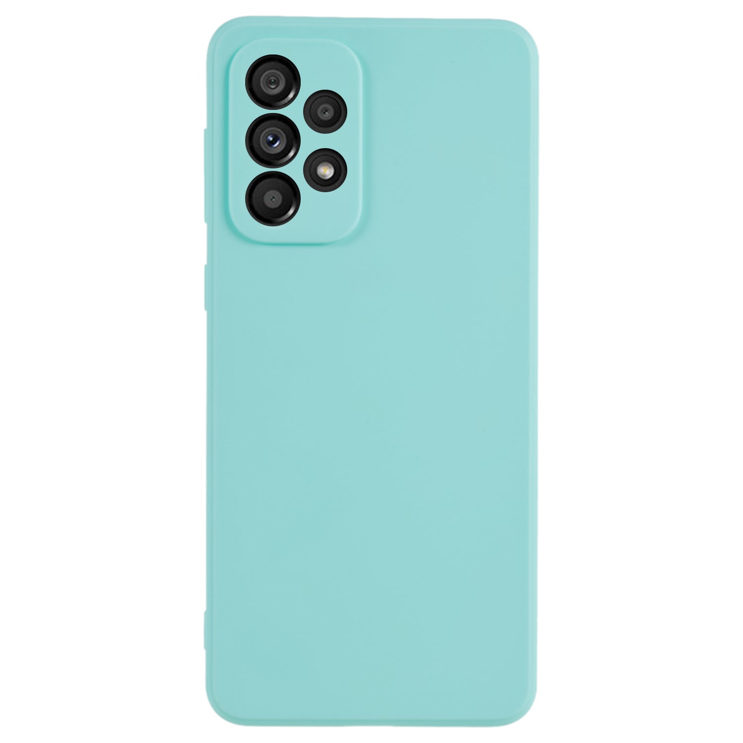 For Samsung Galaxy A33 5G Candy Color Straight Edge Anti-scratch TPU Phone Case Lens Precise Cutout Back Cover For Samsung Galaxy A33 5G Candy Color Straight Edge Anti-scratch TPU Phone Case Lens Precise Cutout Back Cover